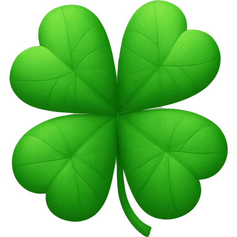 Five-leaf clover emoji