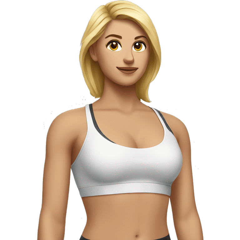 Sports bra emoji