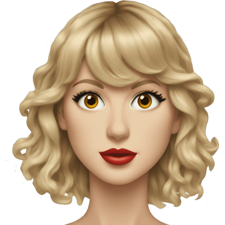 Taylor swift album cover emoji