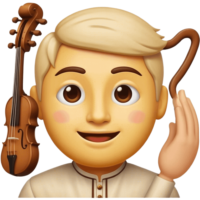 Cinematic Realistic Klapa Music Pop Culture Emoji, depicted with a soulful portrayal of traditional Croatian vocal music rendered with delicate textures and warm, cultural lighting. emoji