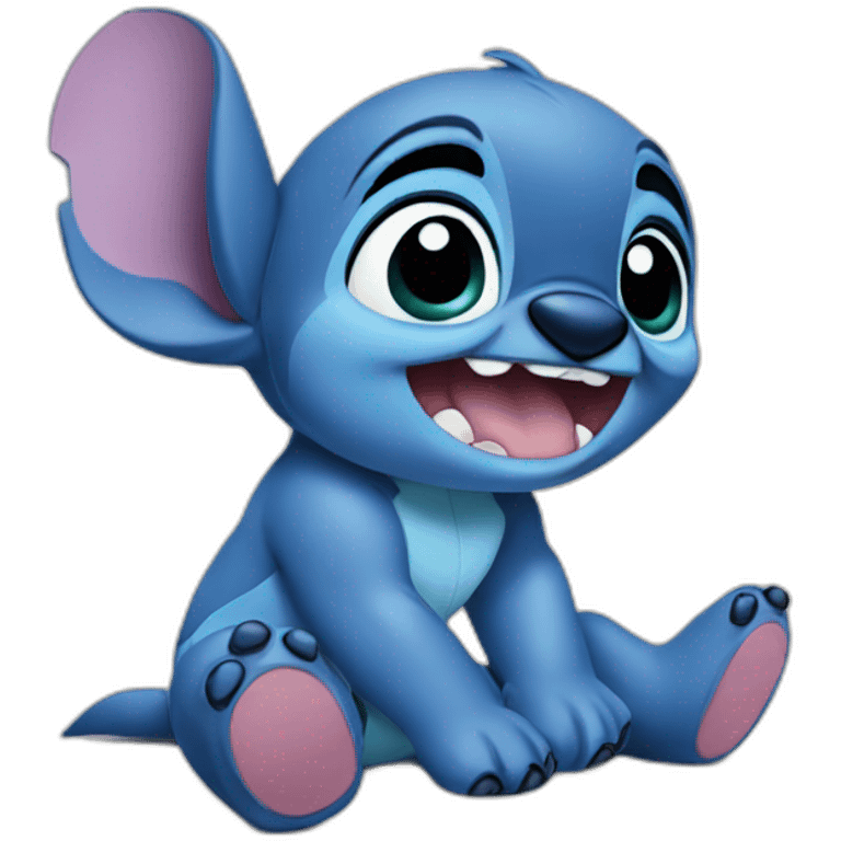 Baby stitch emoji