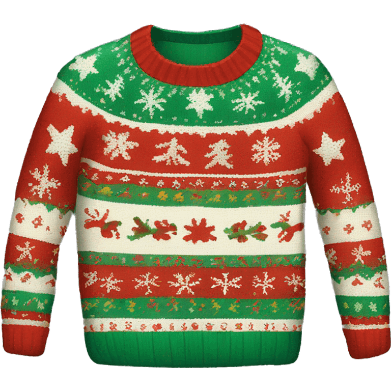 christmas sweater  emoji