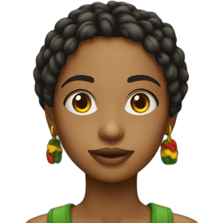 Ragazza rasta emoji