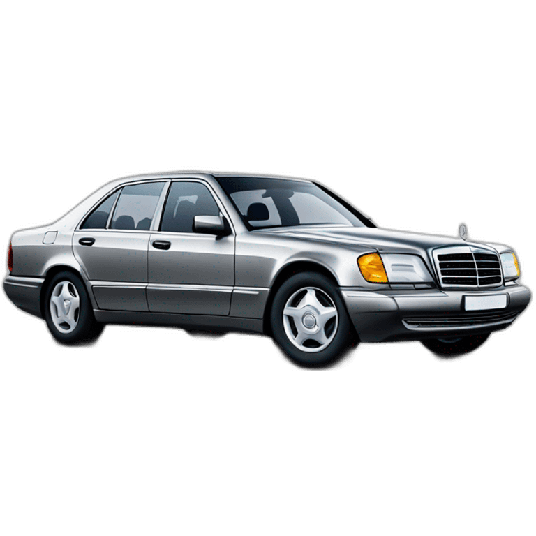 Mercedes-w140 emoji