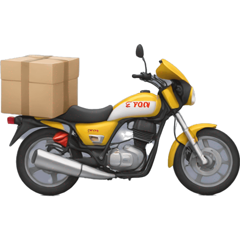 Moto delivery emoji