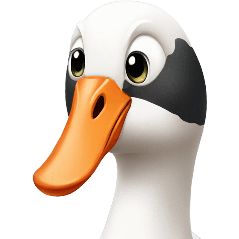 Super cute goose emoji