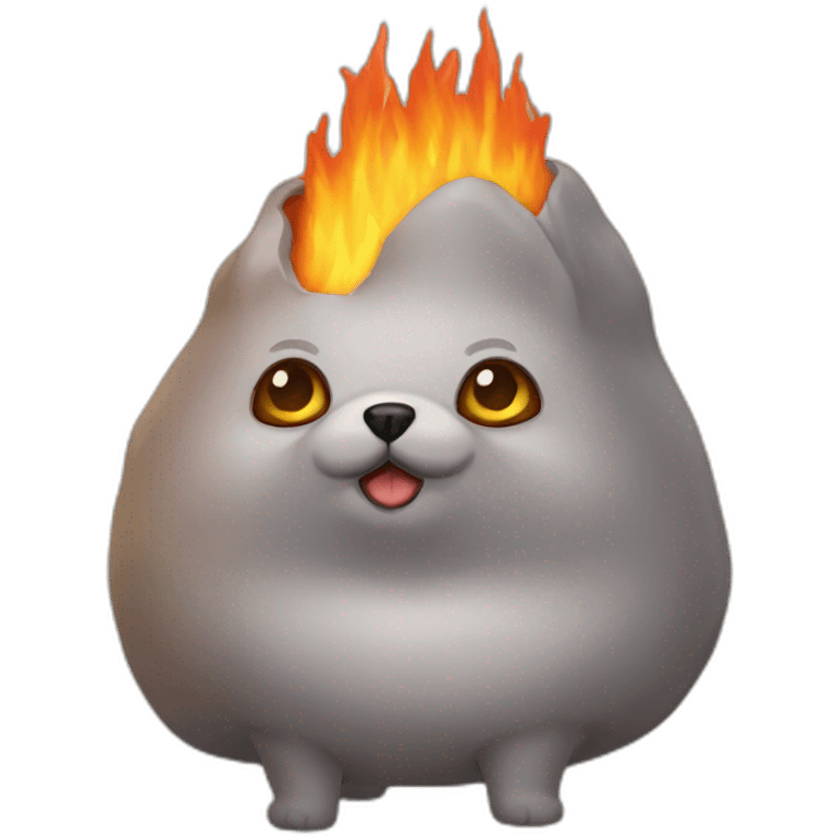 Volcan de pets emoji