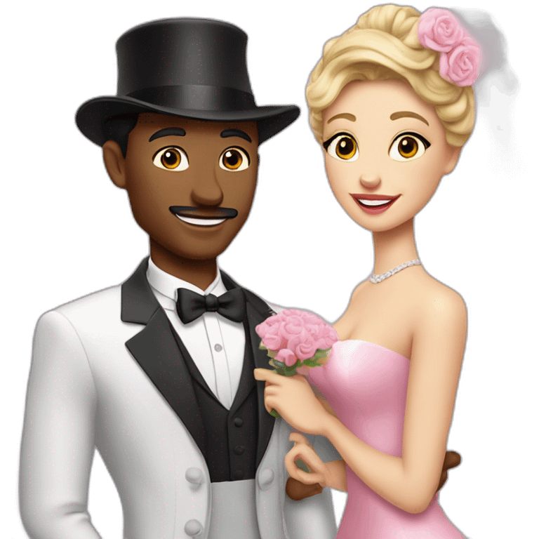 Louie smith and the pink panther get married emoji