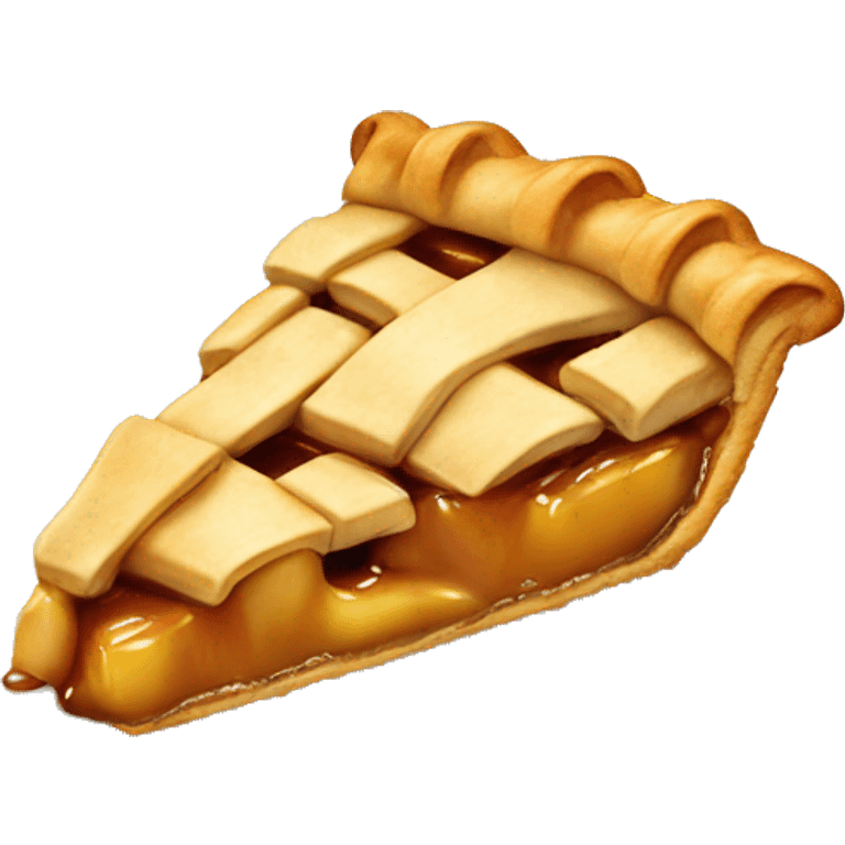 slice of apple pie emoji