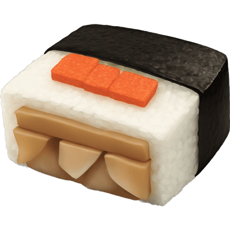 Spam musubi emoji