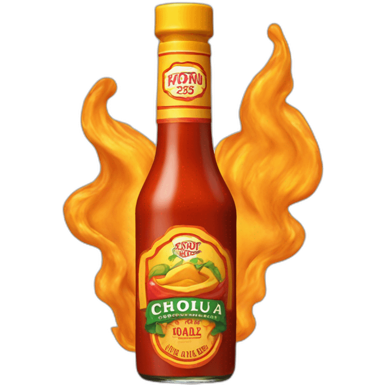 cholula hot sauce emoji