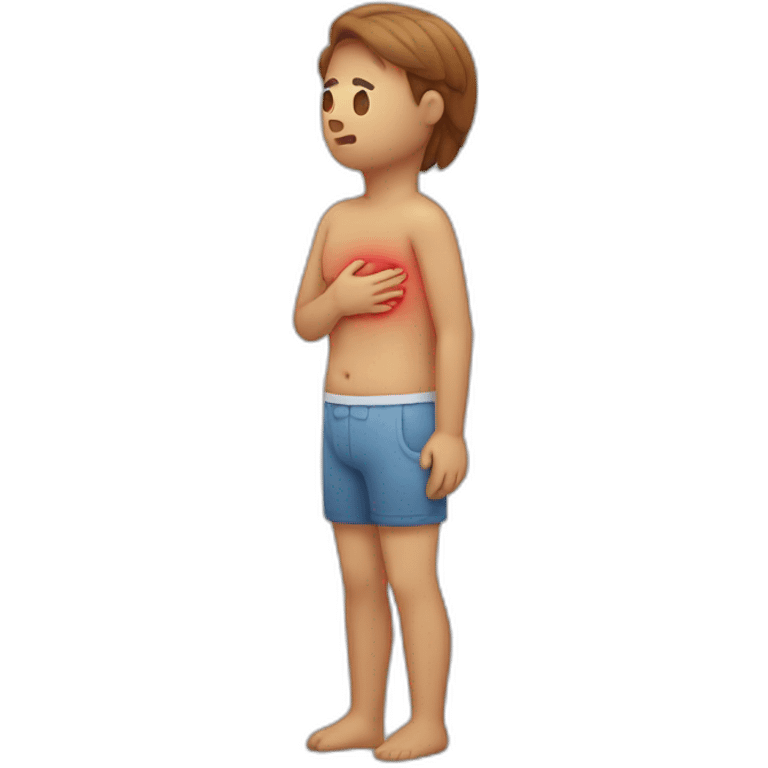 abdominal pain emoji