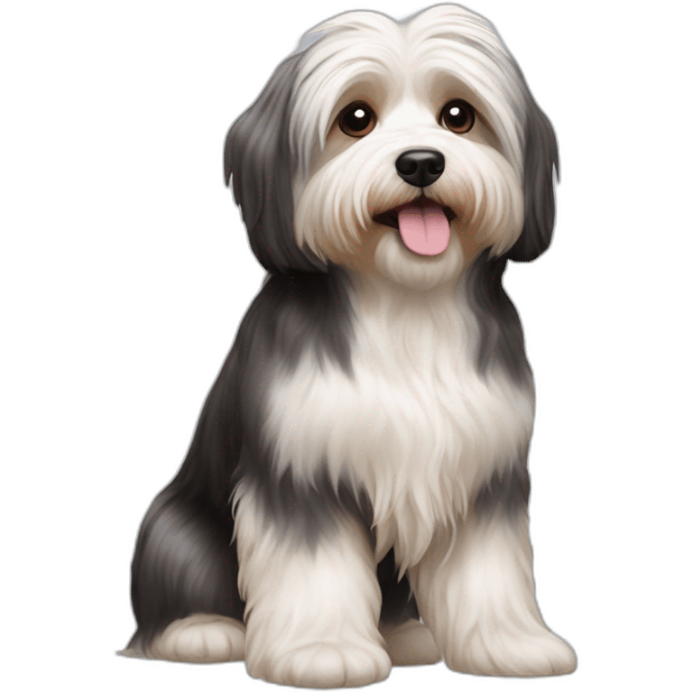 Dog havanese full height emoji