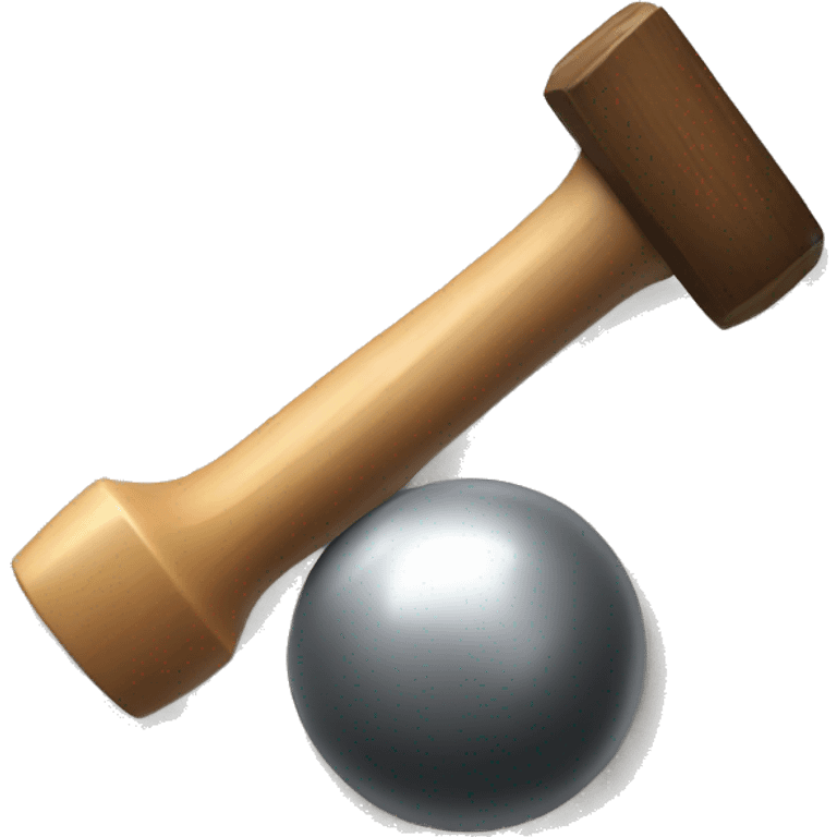 Ball and peen hammer emoji