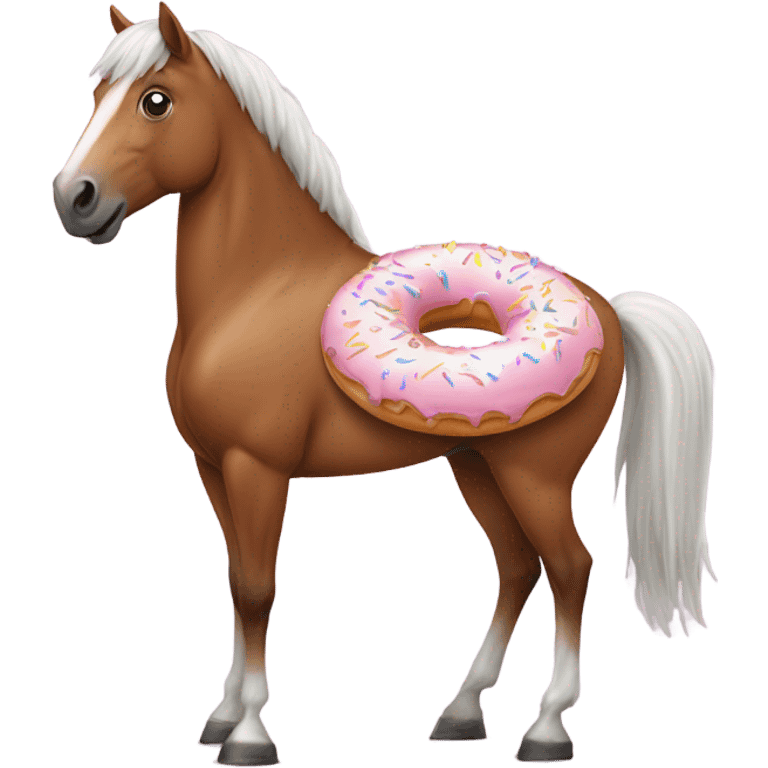 Donut horse emoji