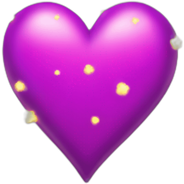 pink-and-purple-heart-with-yellow-sparkles emoji