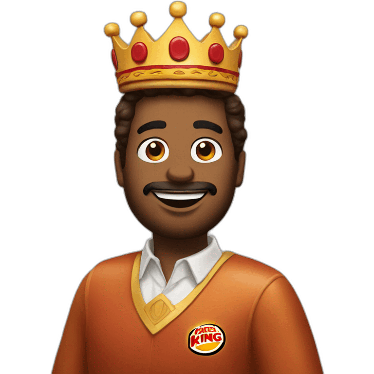 Burger king emoji