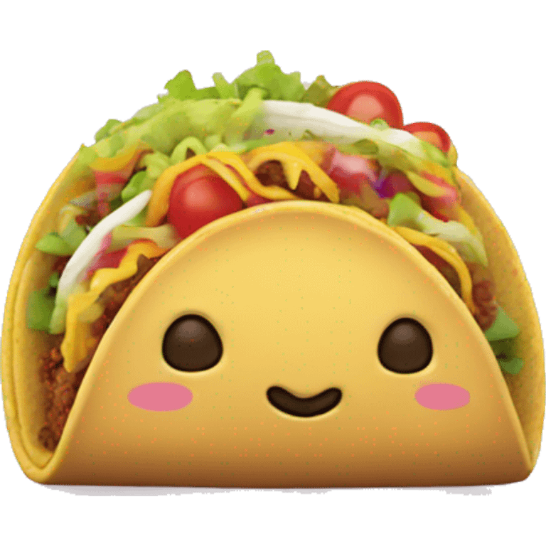 hello kitty taco emoji