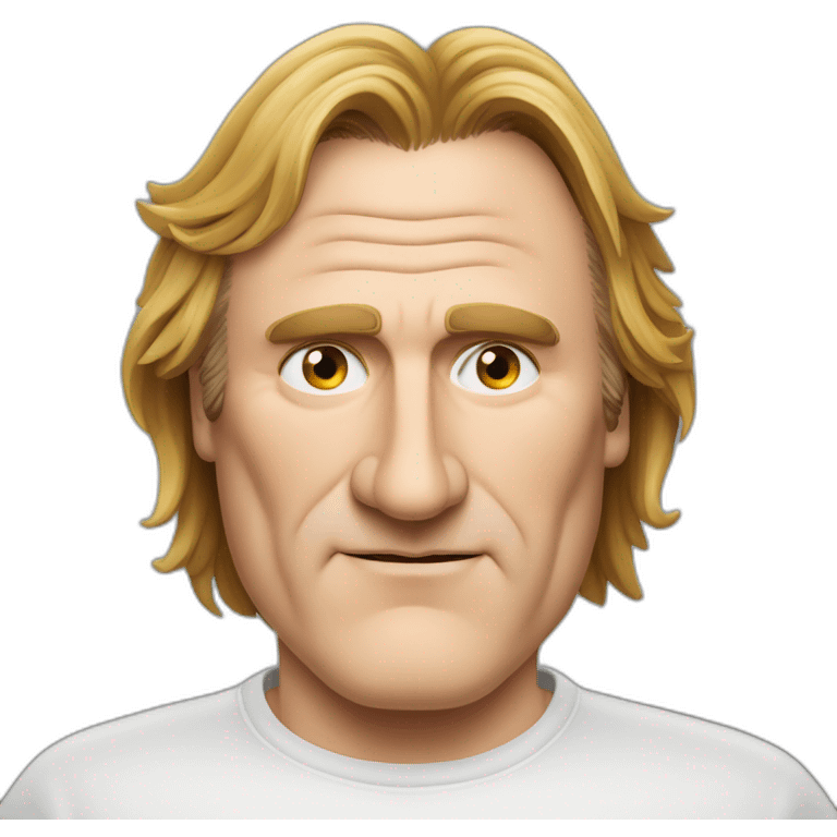 Gerard depardieu qui a chaud emoji