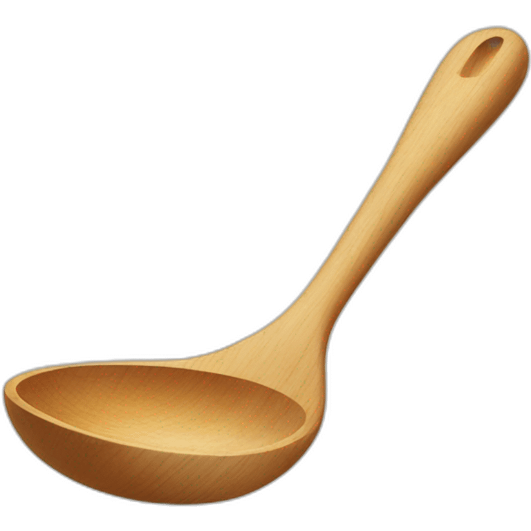 square edge wooden spoon emoji