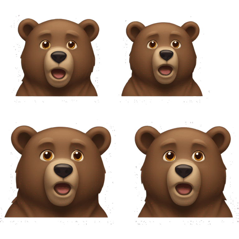 Brown bear emoji