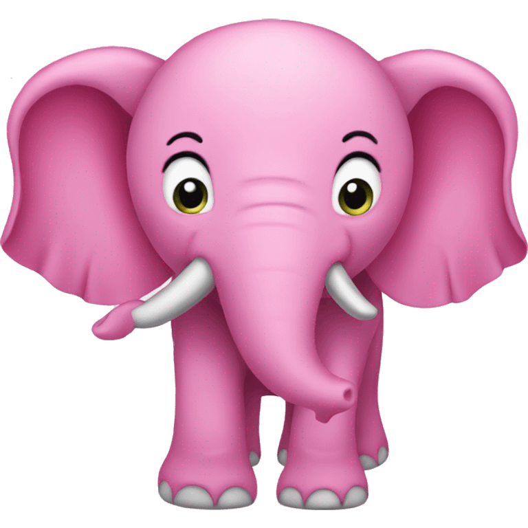 Pink elefant  emoji