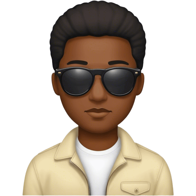 Nigga with sunglasses  emoji