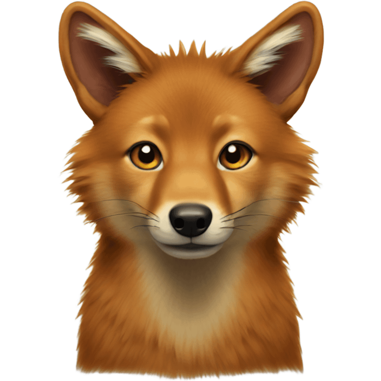 Dhole emoji