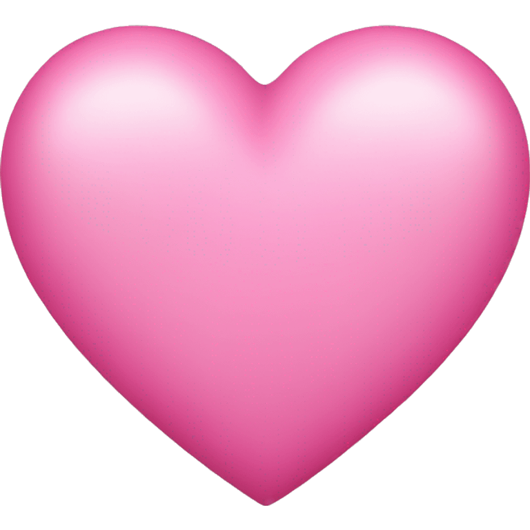 Pink heart  emoji