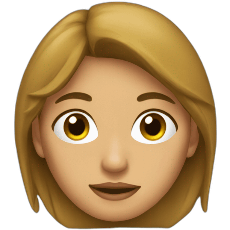 Mujer peliroja emoji