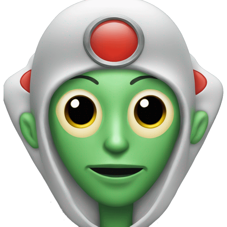 extraterrestre en una play emoji