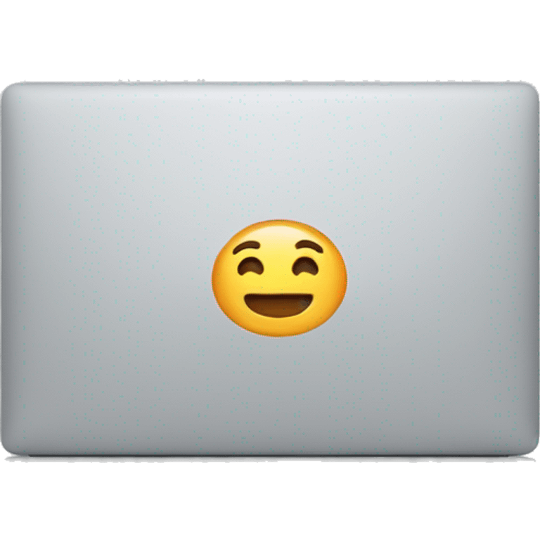 a macbook emoji