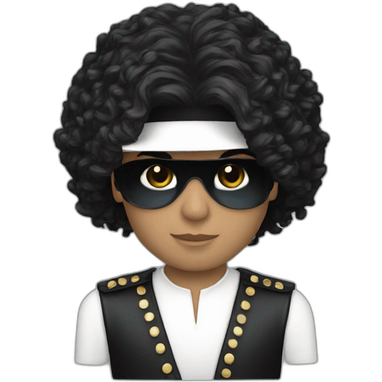 White michael jackson emoji