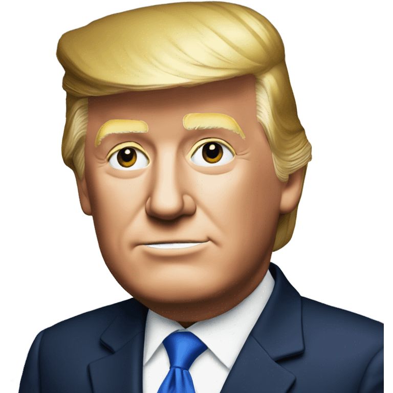 Trump with stars emoji