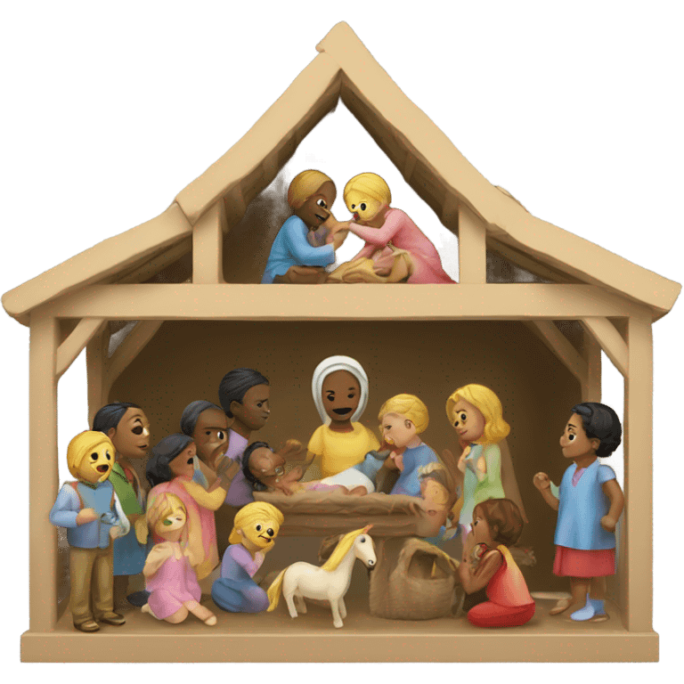 crèche emoji