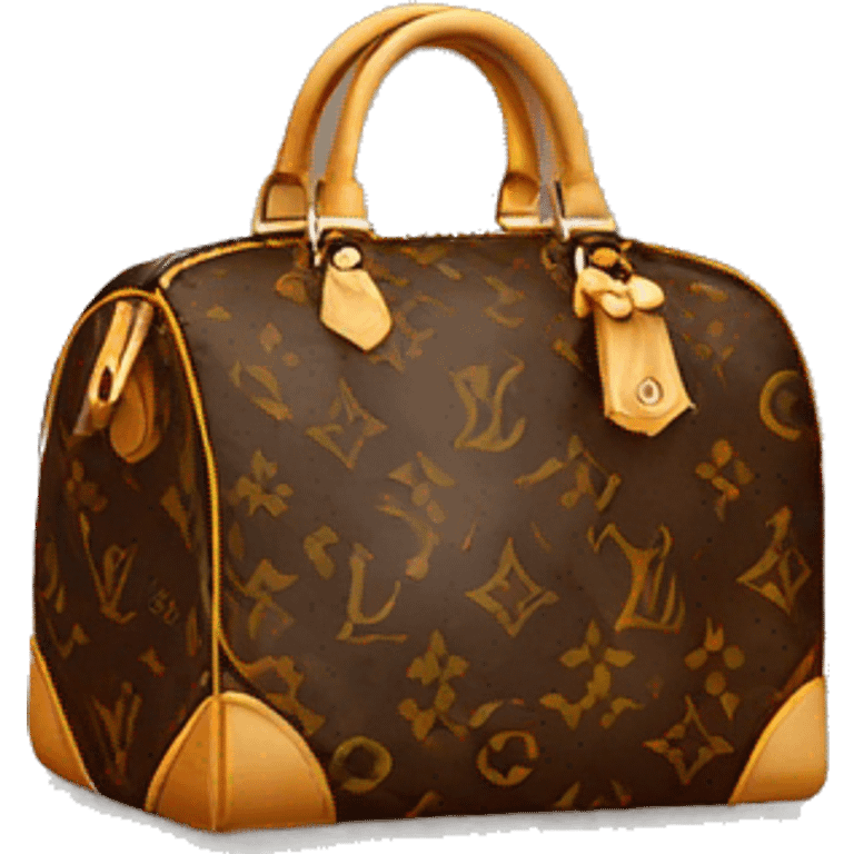 louis vuitton bag emoji