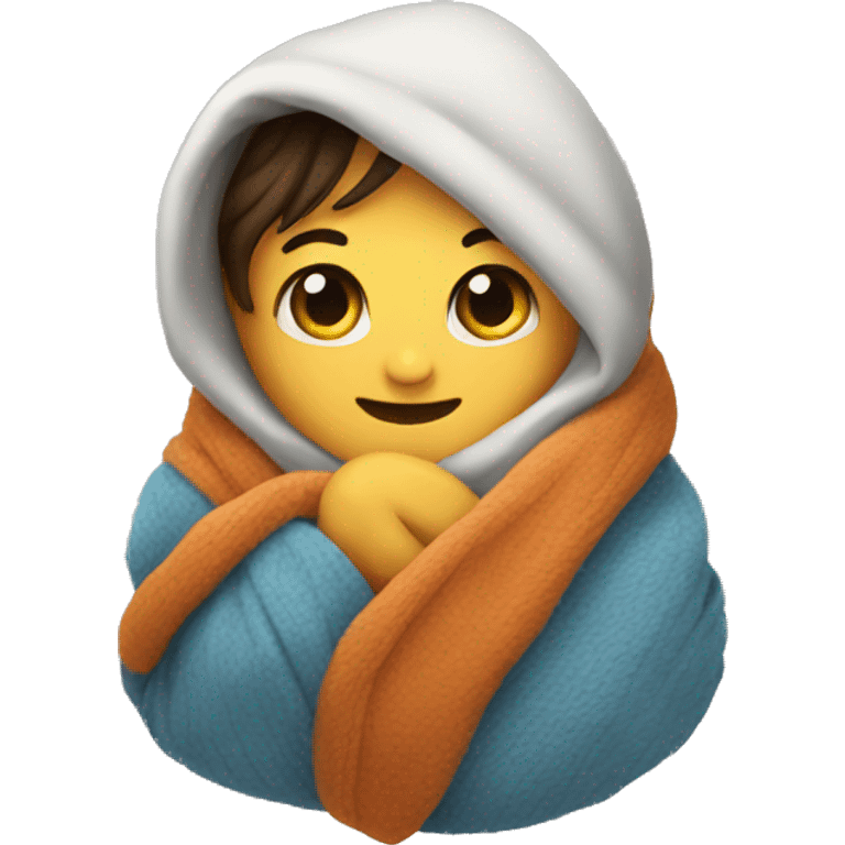 Cozy blanket  emoji