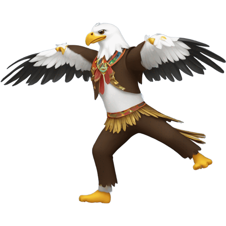 Dancing Eagle emoji