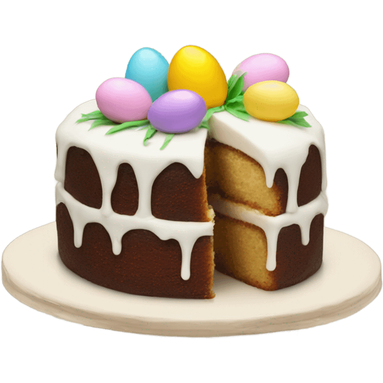 Easter cake emoji