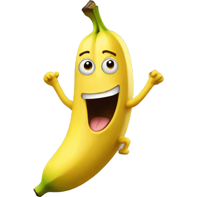 Banana dancing  emoji