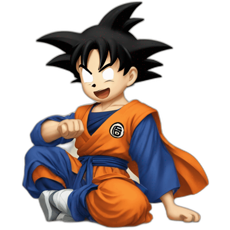 begging goku emoji