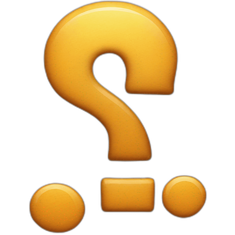 Sound Icon with Question Mark emoji