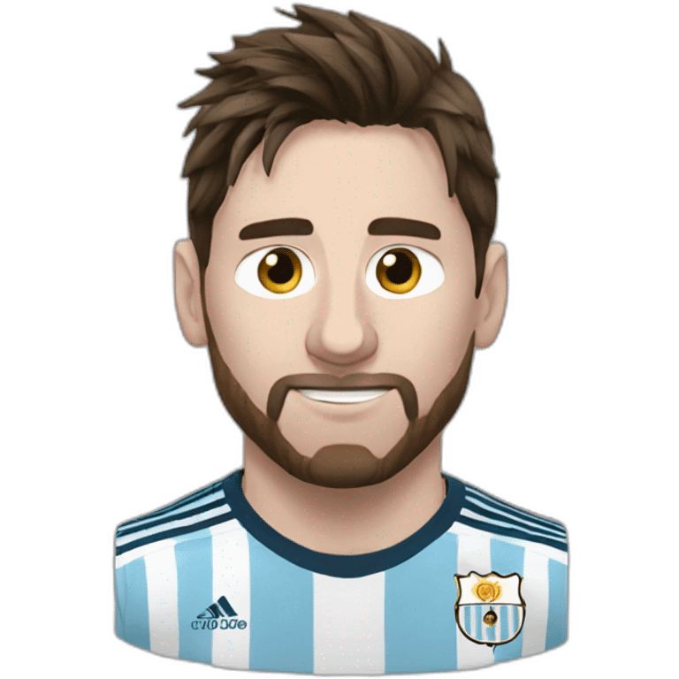 Messi argentina emoji