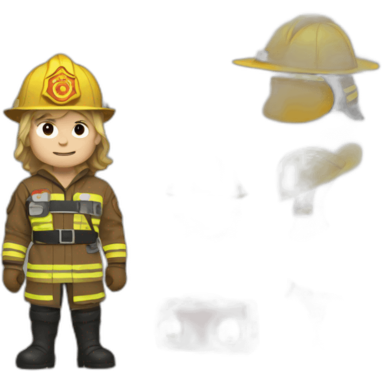 Firefighter thor emoji