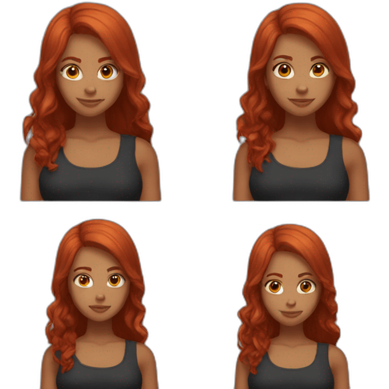 Redhair Sofya emoji