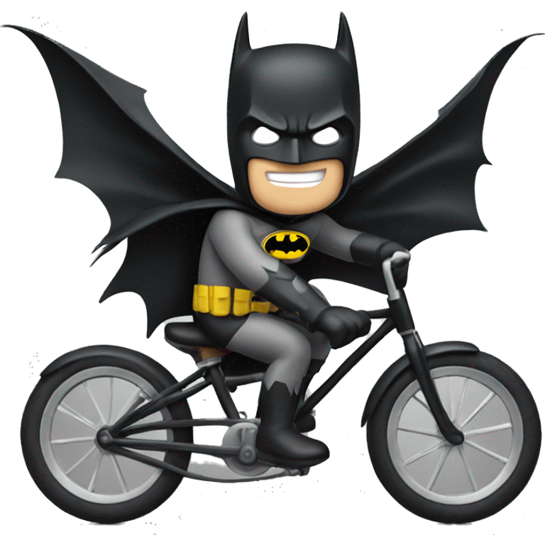 batman riding a bike emoji