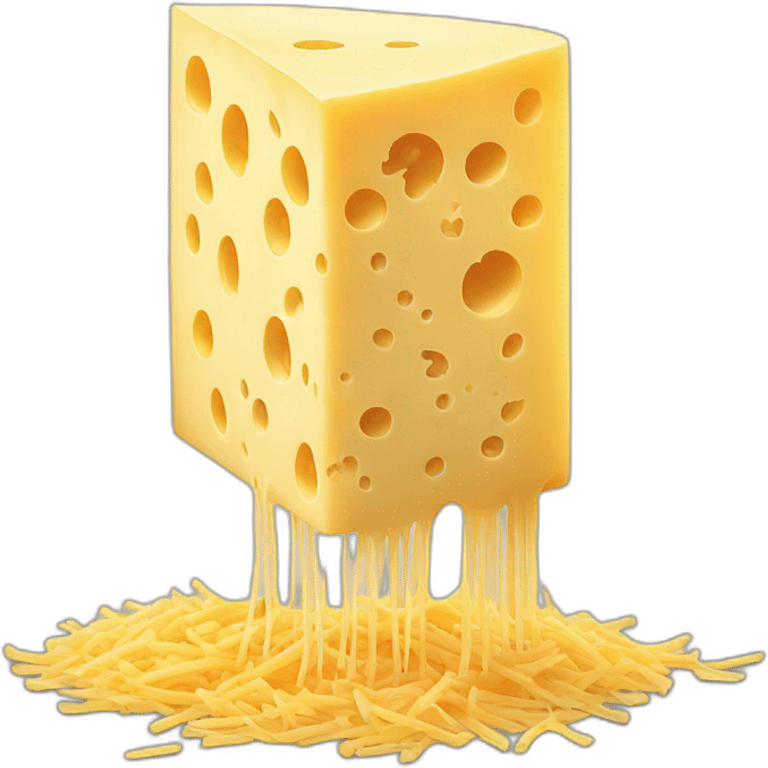 Grated cheese emoji