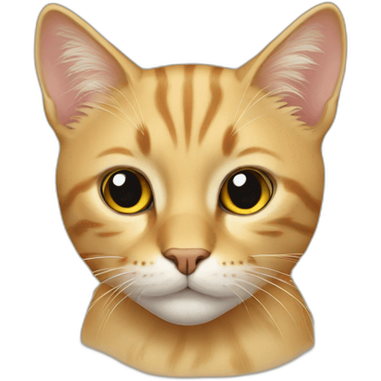 cat golden emoji