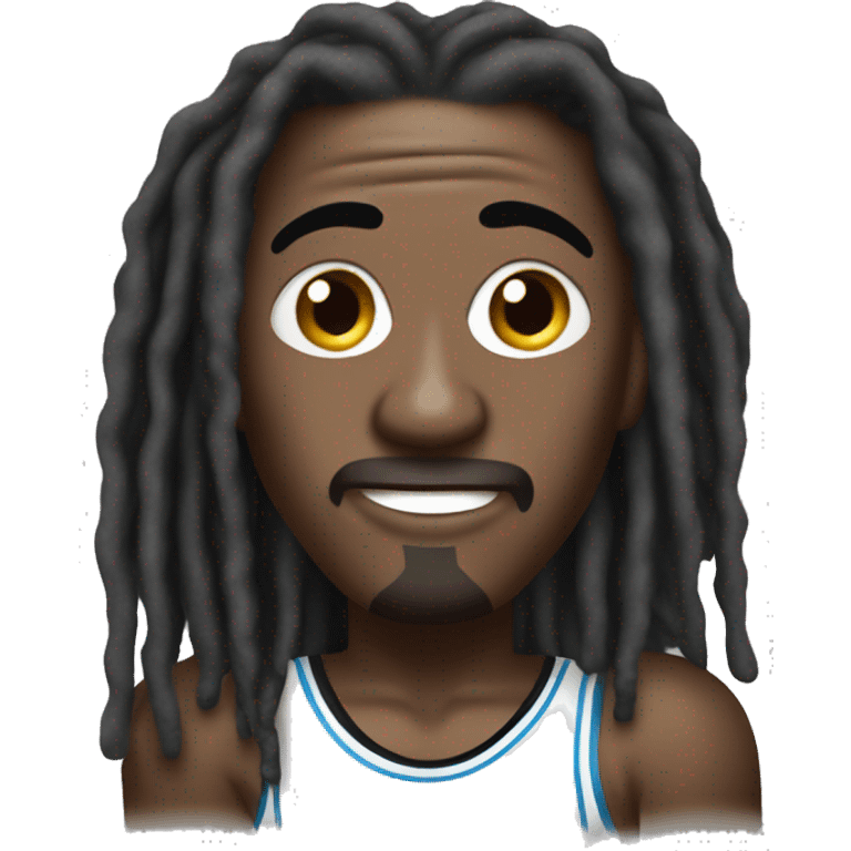 Micheal Jordan wit dreads emoji