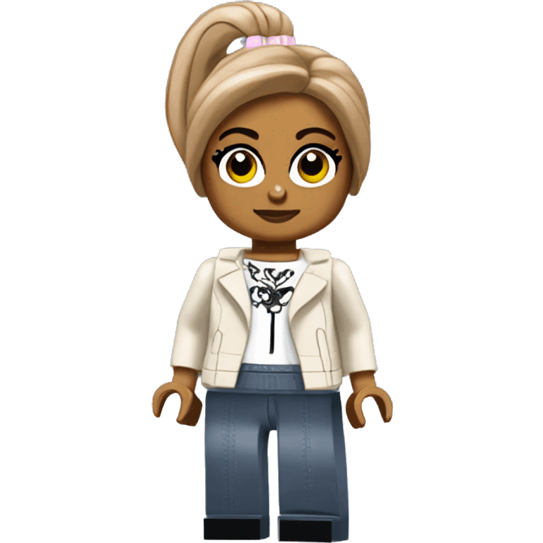 ARIANA GRANDE lego full body emoji